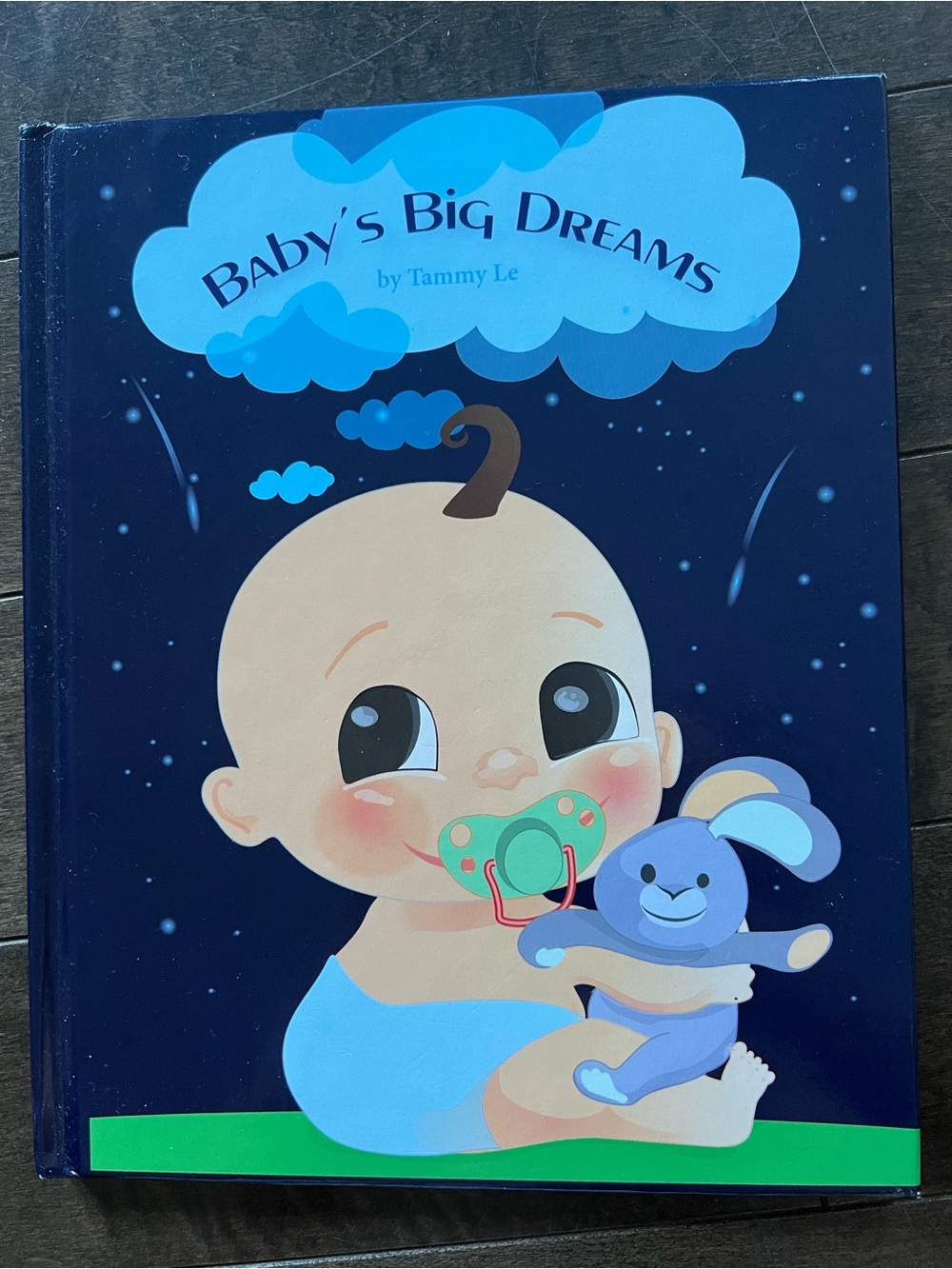 Baby's Big Dreams Board Book - Blue